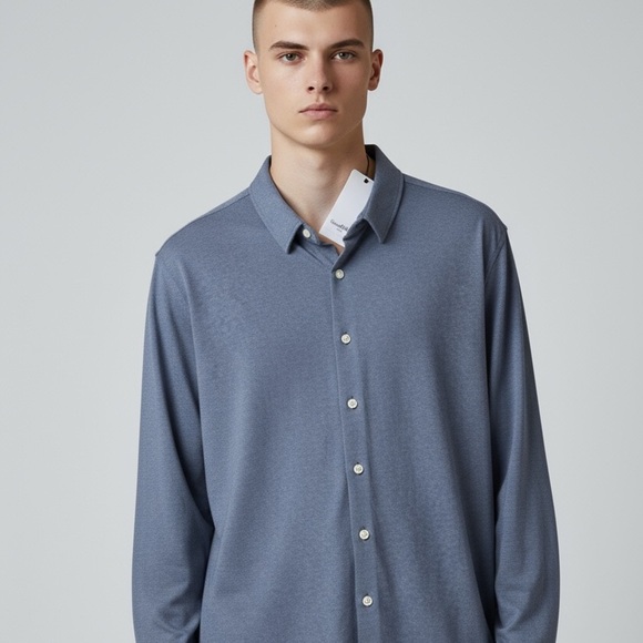 Goodfellow & Co Other - Goodfellow & Co Men's Steel Blue Dress Shirt​